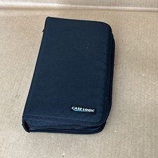 Case Logic 72 Discos Capacidade CD DVD Blu-Ray Carteira Macia Estojo de Transporte Armazenamento comprar usado  Enviando para Brazil