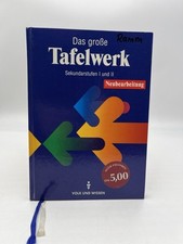 Große tafelwerk sekundarstufe gebraucht kaufen  Osnabrück