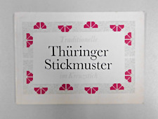 Traditionelle thüringer stick gebraucht kaufen  Suhl