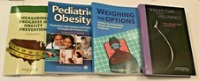 Lot 4 books on OBESITY: pediatric, pregnancy, weight gain/management, prevention, usado comprar usado  Enviando para Brazil