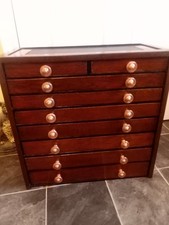 Vintage wood bank for sale  ROMSEY