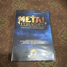 NOVO LACRADO Metal Evolution História do Heavy Metal e Hard Rock DVD Clássico 3 Discos comprar usado  Enviando para Brazil