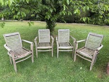 Teak hardwood folding for sale  HAVERHILL