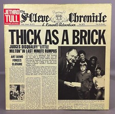 JETHRO TULL GROSSO COMO UM TIJOLO 1973 VINIL LP 'JORNAL' CHR-1003 ULTRASSÔNICO LIMPO comprar usado  Enviando para Brazil