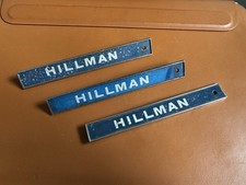 Hillman badge metal for sale  WORCESTER