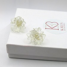 Clear flowerhead stud for sale  Post Falls