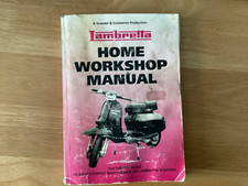 Lambretta home workshop for sale  ROCHESTER