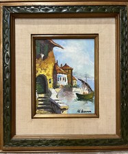 Painting mediterranean coastal for sale  Morganville