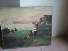 Tableau ancien hst d'occasion  Brissac-Quincé