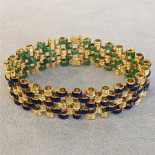 Bracciale reversibile maglia usato  Spedire a Italy