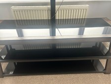 Stand brown wood for sale  MILTON KEYNES