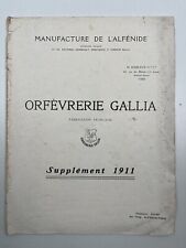 Gallia alfenide goldsmiths d'occasion  Expédié en Belgium