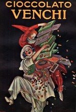 Pubblicita 1925 cioccolato usato  Biella