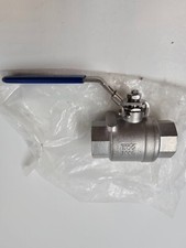 Vedação de válvula de esfera 1" solda 2000 WOG roscada FNPT aço inoxidável 304 porta completa comprar usado  Enviando para Brazil