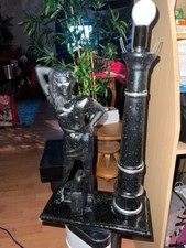 Lampe décorative noire d'occasion  Miribel