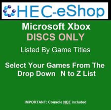 Microsoft xbox discs for sale  GRANTHAM