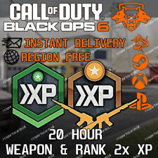 🚀CALL OF DUTY BLACK OPS 6 BO6 20 HORAS DUPLO CÓDIGO 2XP + ARMA 2XP EXP GLOBAL comprar usado  Enviando para Brazil