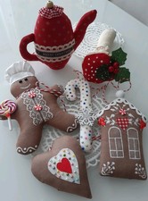 Weihnachtsdeko anhänger set gebraucht kaufen  Klein Offenseth-Sparrieshoop