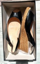 Jaegar black patent for sale  CHRISTCHURCH