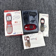 Celular Samsung Red Jitterbug flip para idosos com carregador de cabo de alimentação, usado comprar usado  Enviando para Brazil