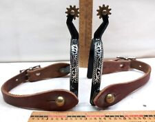 Pair roping spurs for sale  Shawmut