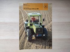 1982 Mercedes-Benz MB-trac 1000 Ciągnik na wszystkie koła [DE] - broszura / deplint, używany na sprzedaż  PL