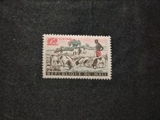 Sello de ganadería, agricultura y arte 1961, como nuevo.  segunda mano  Embacar hacia Mexico