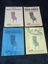 Four bally pinball for sale  Memphis