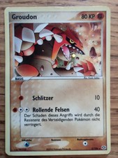Groudon holo ex gebraucht kaufen  Greifswald-Alte Stadtteile