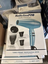 Secador de cabelo Babyliss Pro Nano Titanium Pro minimiza o frizz inclui 4 acessórios comprar usado  Enviando para Brazil