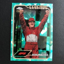 Usado, 2024 Topps Chrome Formula 1 F1 Sapphire Edition #192 Michael Schumacher Aqua /99 comprar usado  Enviando para Brazil