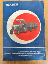 Prospekt wabco westagro gebraucht kaufen  Spraitbach