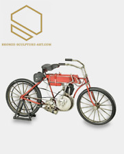 Bicicleta modelo vintage de metal laranja comprar usado  Enviando para Brazil
