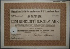 Maschinenfabrik germania vorm. usato  Spedire a Italy