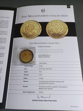 Millionaires coin collection.e for sale  MANCHESTER