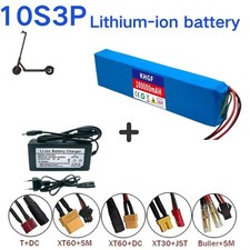 Usado, Batería 36V 100000mAh 10S3P Litio 18650 para Patinete Scooter Eléctrico M365 comprar usado  Enviando para Brazil