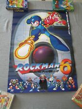 >> MEGA MAN MEGAMAN VI ROCKMAN 6 CAPCOM FAMICOM NES B2 SIZE OFFICIAL POSTER! << comprar usado  Enviando para Brazil
