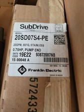 Franklin Electric 20SD07S4-PE QuickPAK extremidade da bomba de substituição solar 0,75 HP 20 GPM comprar usado  Enviando para Brazil