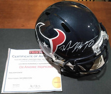 Capacete tamanho completo réplica velocidade assinada por DeAndre Hopkins! Certificação TriStar! comprar usado  Enviando para Brazil