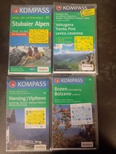 Lotto cartine kompass usato  Valfloriana
