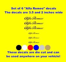Alfa romeo decal for sale  Hollywood