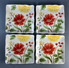 Maxcera Summer Mum Floral 11” Pratos de Jantar Quadrados Conjunto de 4 - NOVO!, usado comprar usado Maxcera Summer Mum Floral 11” Pratos de Jantar Quadrados Conjunto de 4 - NOVO!, usado comprar usado  Enviando para Brazil