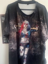 Harley quinn shirt for sale  HALIFAX