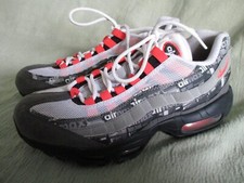 Tênis Nike Air Max 95 AQ0925 002 cinza laranja tênis treinadores 40 7 comprar usado  Enviando para Brazil