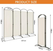 Panel room divider for sale  WEST DRAYTON