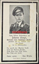 Sterbebild wwii gefreiter gebraucht kaufen  Gottmadingen