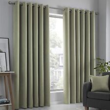 Fusion green curtains for sale  HEYWOOD