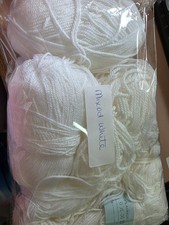 Wool yarn white for sale  BURTON-ON-TRENT