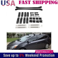 Toyota Prius 4 Porta 2002-2016 Rack De Teto Carro Barra Transversal Top Bagagem nos da portadora comprar usado  Enviando para Brazil