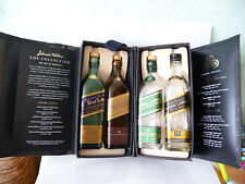 The Collection Johnnie Walker azul verde ouro etiqueta preta 4x 200ml usado vazio, usado comprar usado  Enviando para Brazil